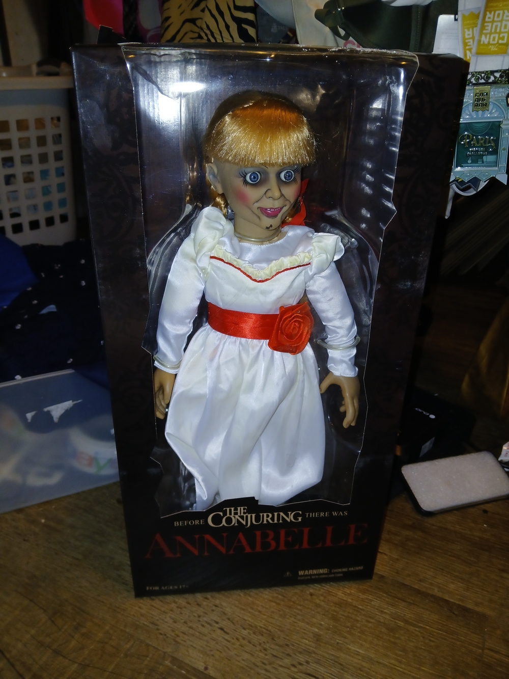 Annabelle Doll by Annabelle - White Dress with Red Sash